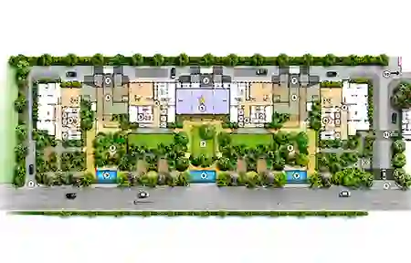 Lodha Acenza master plan layout